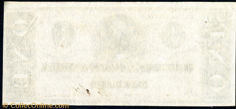 T-71. 1864 $1 CSA banknote north america united state of t 71 1864 1 csa
