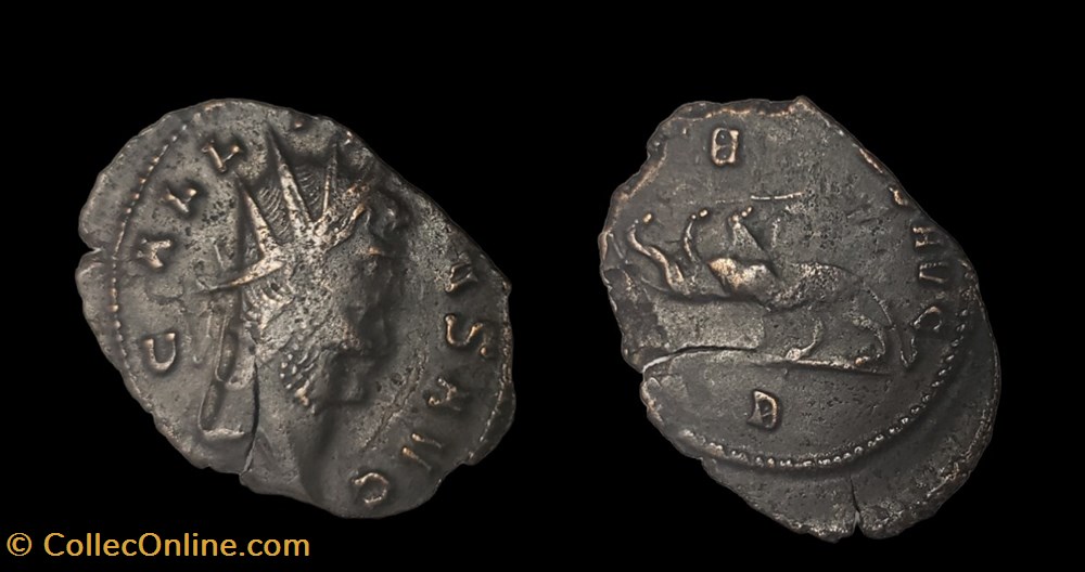 Gallienus Tigress or Panther - doublestruck coins ancient to romans imperial and republican gallienus tigress or panther doublestruck