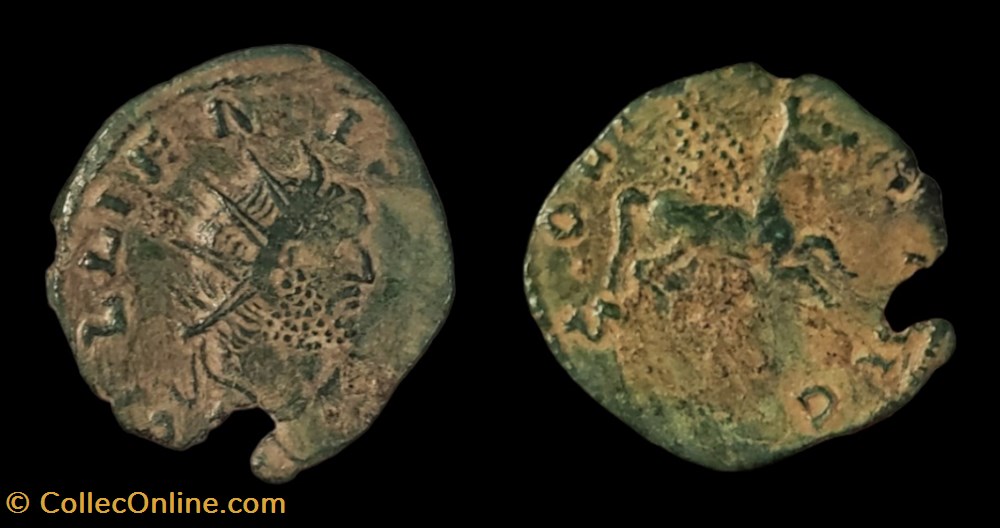 coins ancient to romans imperial and republican gallienus imitation pegasus