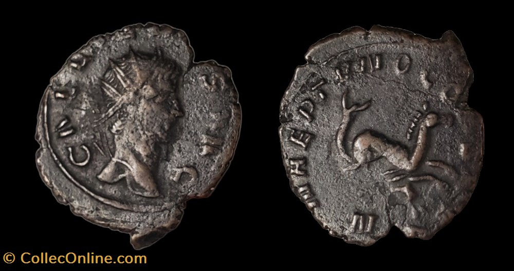 Gallienus Hippocamp legend error/ fraudulent? coins ancient to romans imperial and republican gallienus hippocamp legend error fraudulent