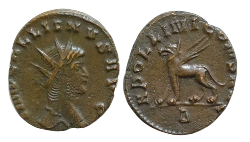 Gallienus Griffin coins ancient to romans imperial and republican gallienus griffin