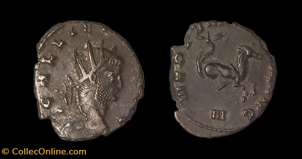 Gallienus Hippocamp coins ancient to romans imperial and republican gallienus hippocamp