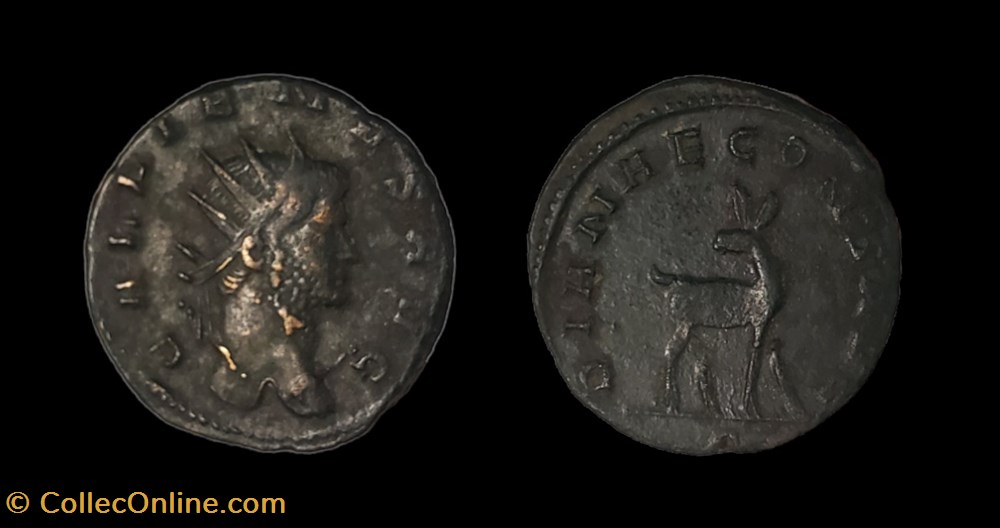Gallienus Doe coins ancient to romans imperial and republican gallienus doe