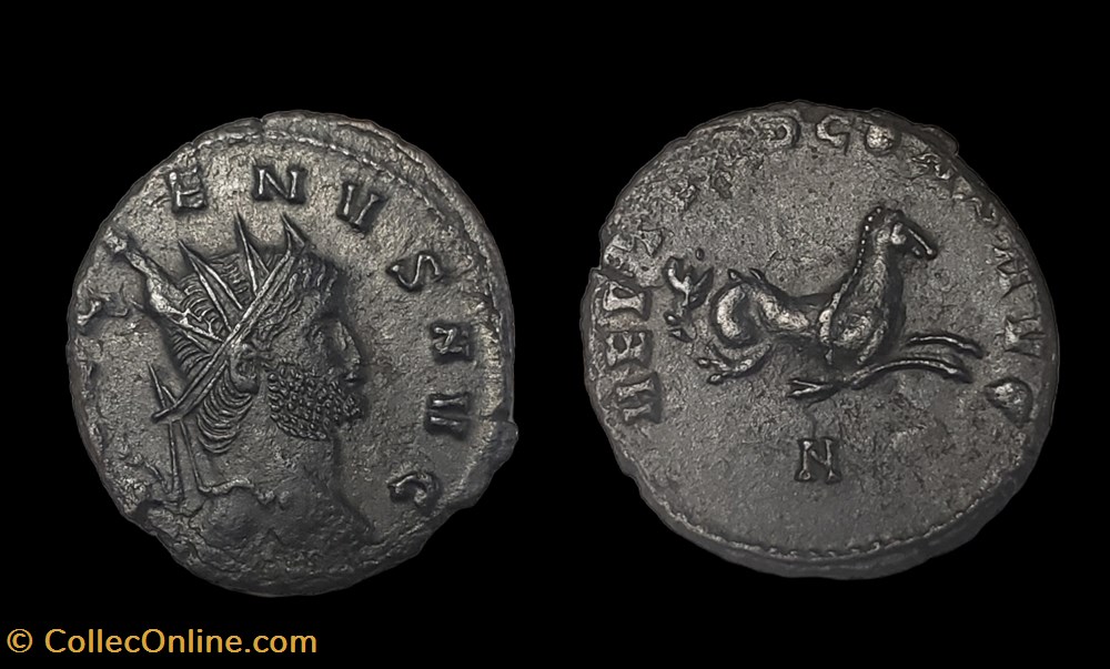 Gallienus Hippocamp coins ancient to romans imperial and republican gallienus hippocamp