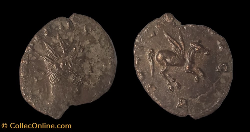 Gallienus Pegasus coins ancient to romans imperial and republican gallienus pegasus
