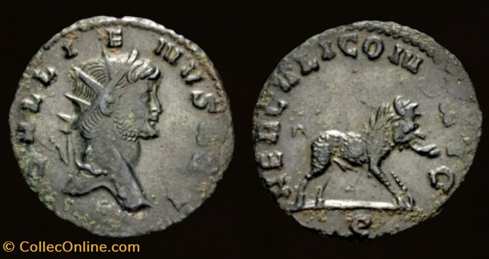 Gallienus Boar coins ancient to romans imperial and republican gallienus boar