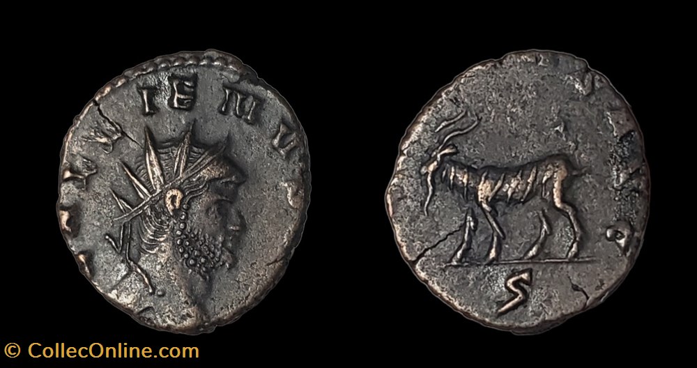 Gallienus Goat coins ancient to romans imperial and republican gallienus goat