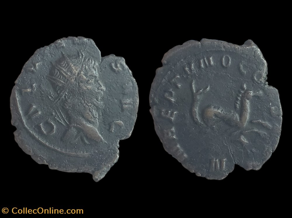 Gallienus Hippocamp legend error/ fraudulent? coins ancient to romans imperial and republican gallienus hippocamp legend error fraudulent
