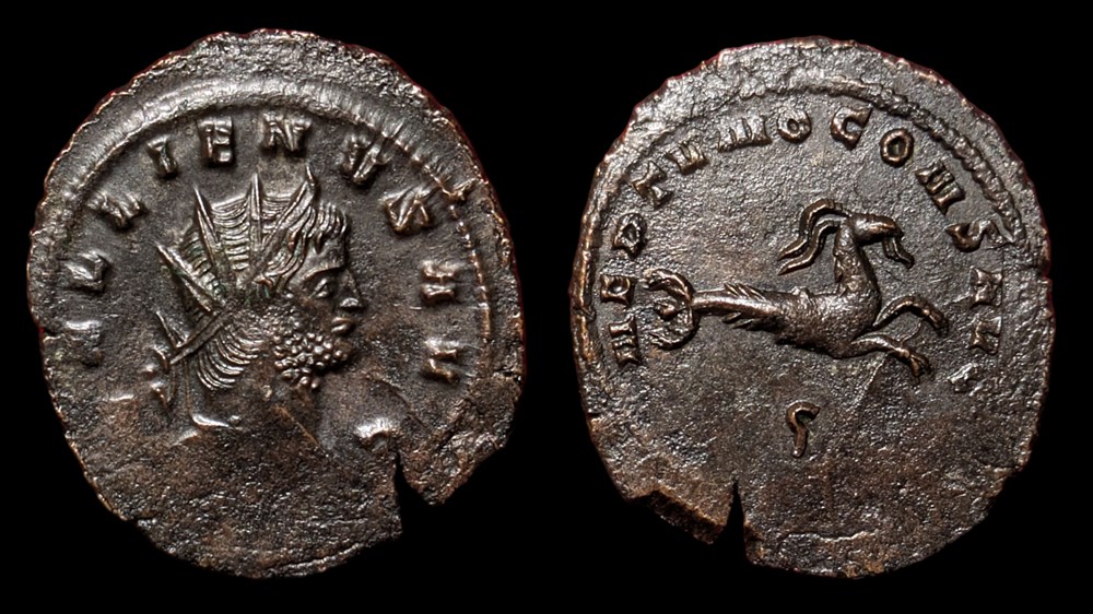 coins ancient to romans imperial and republican gallienus capricorn