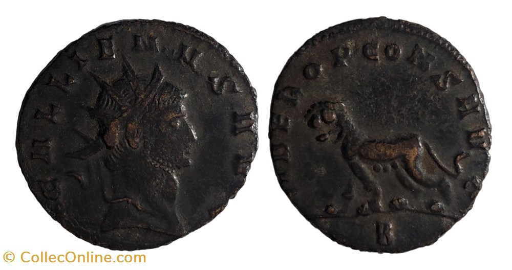 coins ancient to romans imperial and republican gallienus tigress or panther