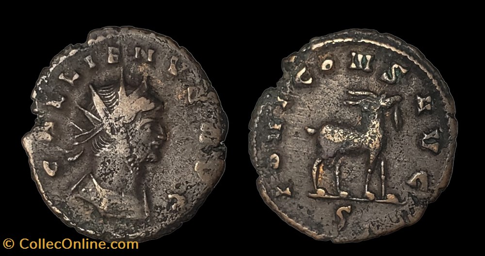 Gallienus Goat coins ancient to romans imperial and republican gallienus goat