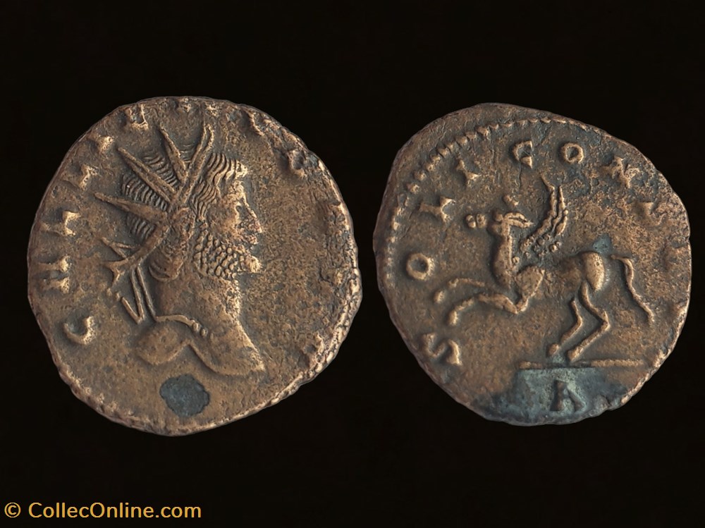 Gallienus left facing Pegasus coins ancient to romans imperial and republican gallienus left facing pegasus
