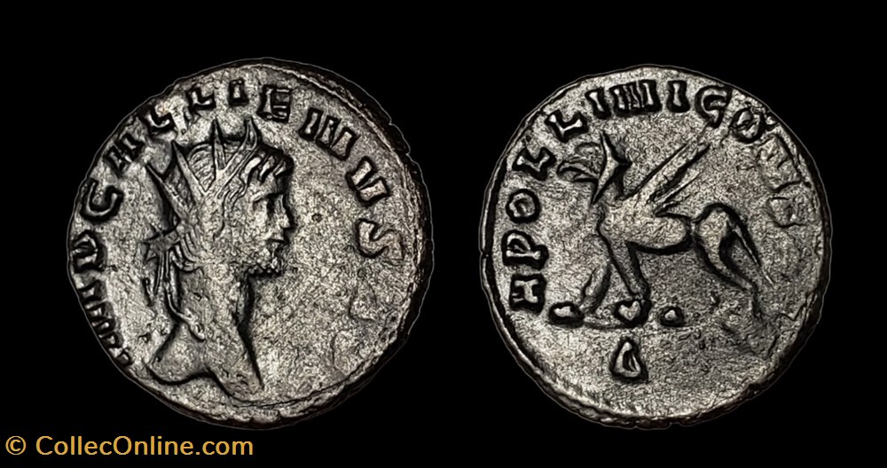 coins ancient to romans imperial and republican gallienus griffin