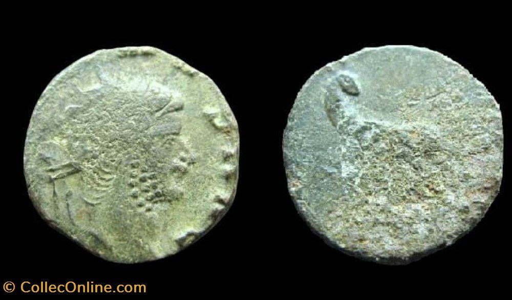 Gallienus Imitation Doe coins ancient to romans imperial and republican gallienus imitation doe