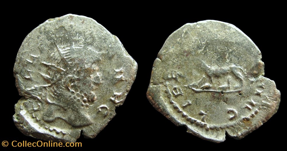 coins ancient to romans imperial and republican gallienus imitation panther