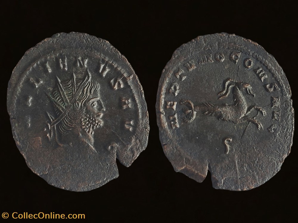coins ancient to romans imperial and republican gallienus capricorn