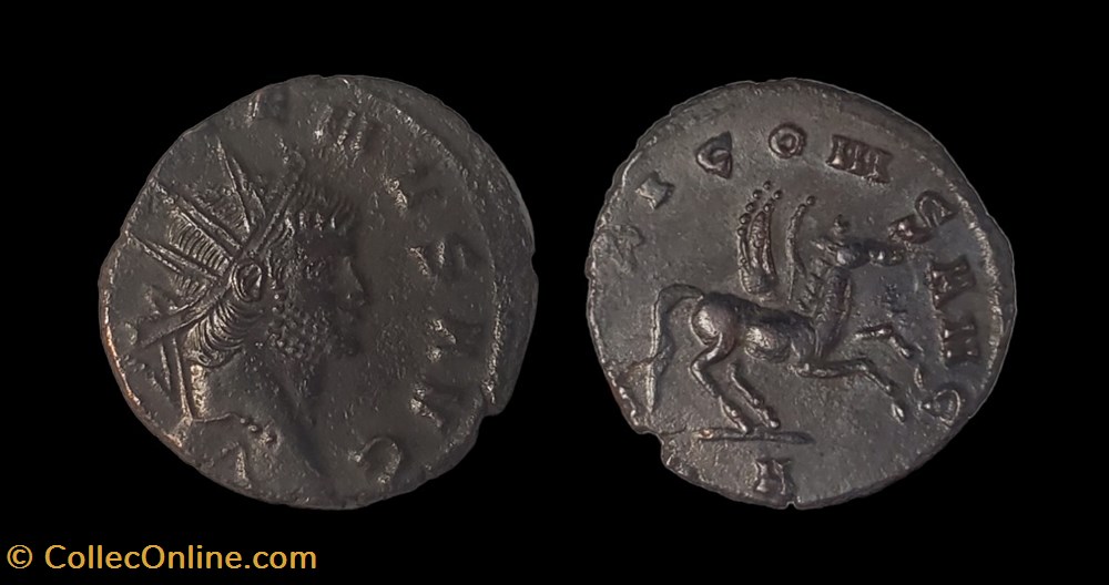 coins ancient to romans imperial and republican gallienus pegasus