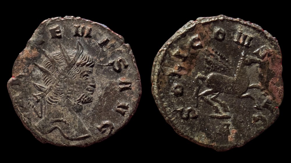 Gallienus Pegasus coins ancient to romans imperial and republican gallienus pegasus