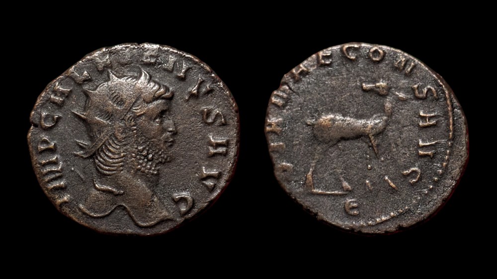 coins ancient to romans imperial and republican gallienus doe