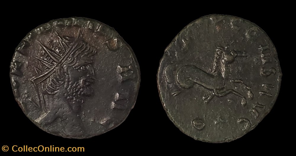 coins ancient to romans imperial and republican gallienus hippocamp wrong mintmark