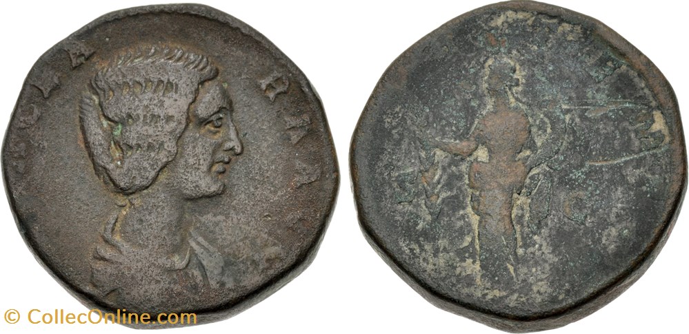 coins sold 017 didia clara sestertius