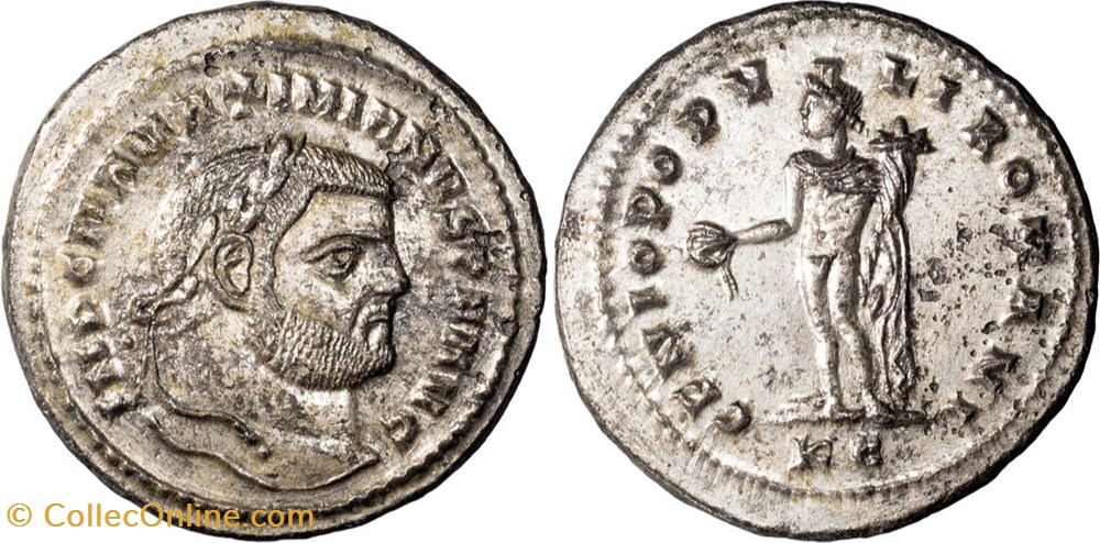 SOLD 034: Maximian Follis coins ancient to sold 034 maximian follis