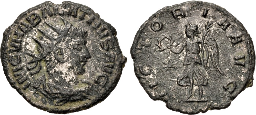 053: Vabalathus Antoninianus coins ancient 053 vabalathus antoninianus