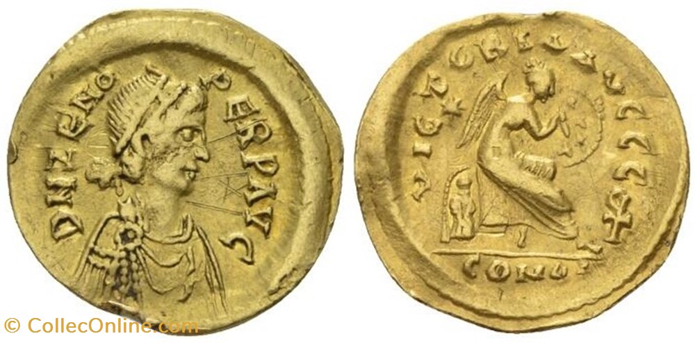 SOLD 023: Zeno Semissis coins ancient to sold 023 zeno semissis