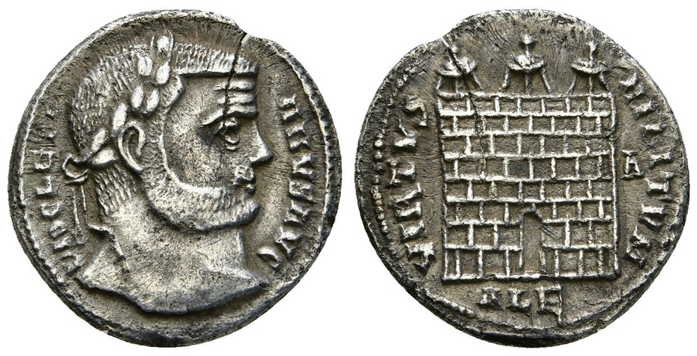 056: Diocletian Argenteus coins ancient to 056 diocletian argenteus