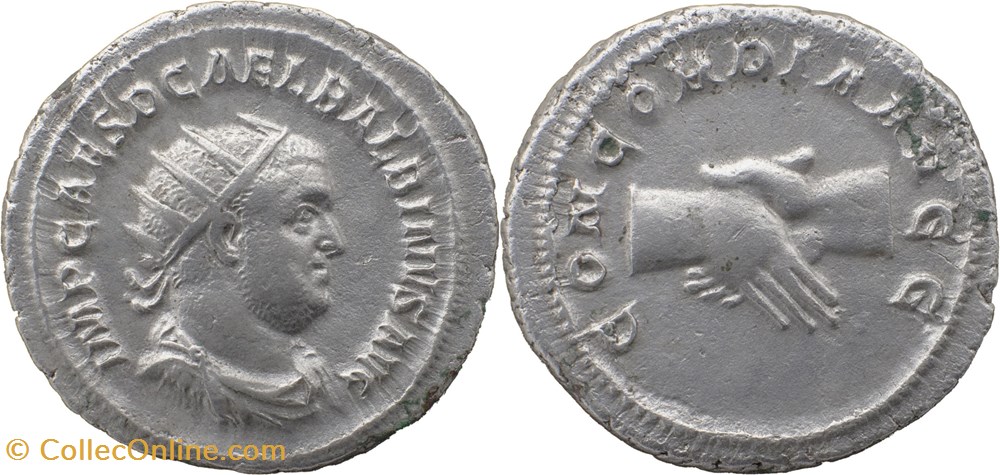 031: Balbinus Antoninianus coins ancient 031 balbinus antoninianus
