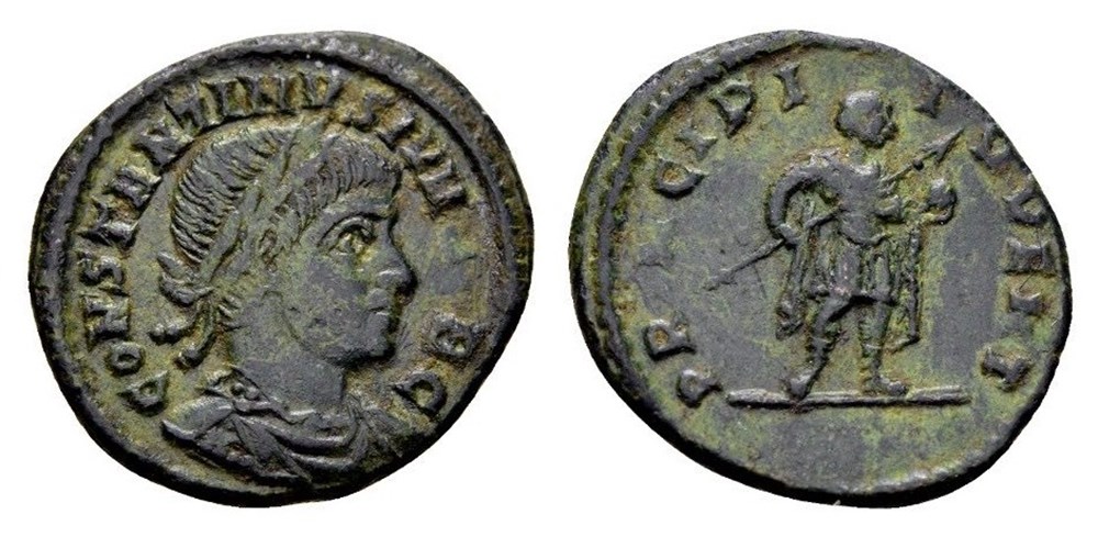 059: Constantine II Festival of Isis Æ coins ancient to 059 constantine ii festival of isis