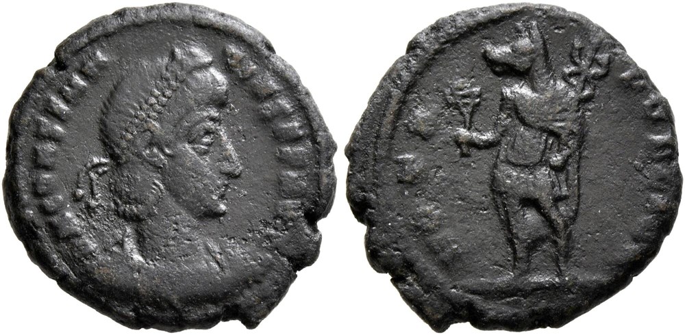 060: Festival of Isis Constantius II Æ coins ancient to 060 festival of isis constantius ii