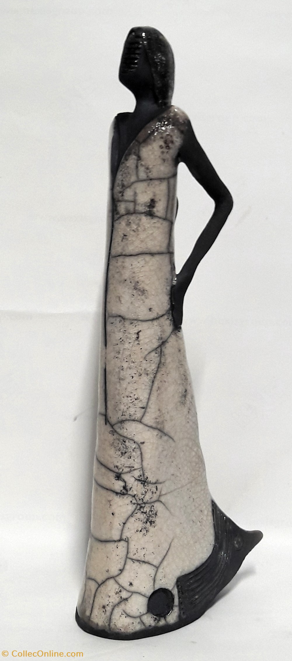 art antiquites sculptures raku l eveil