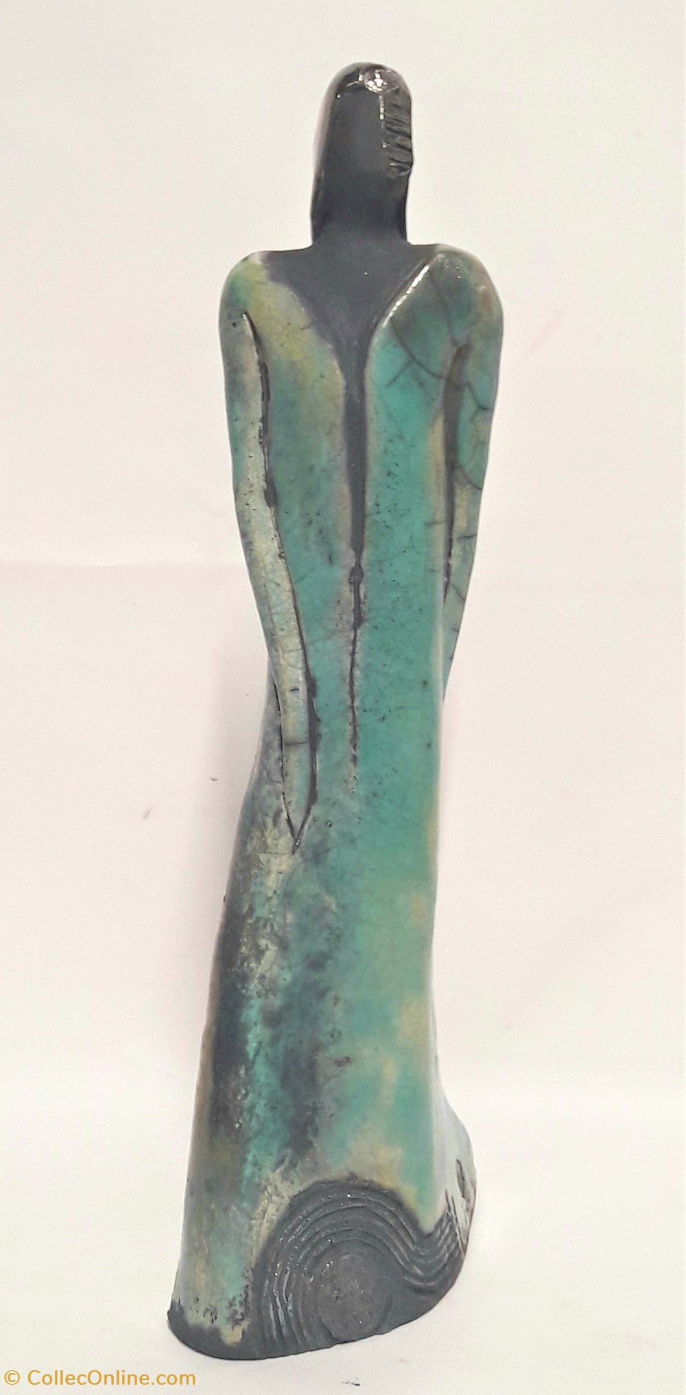 La Charmeuse art antiquites sculptures raku la charmeuse