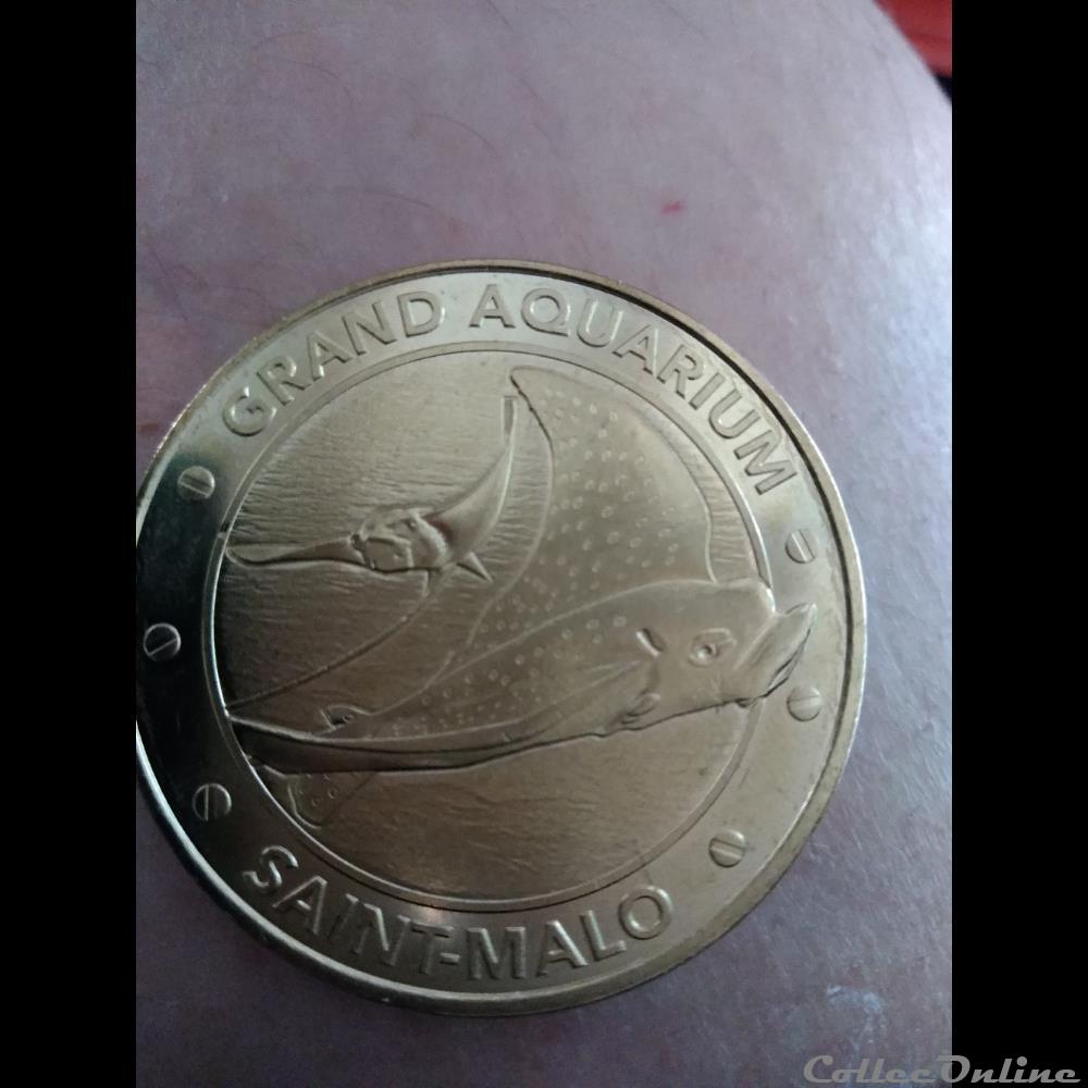 grand aquarium saint malo 'raies' medaille france touristique grand aquarium saint maloraie