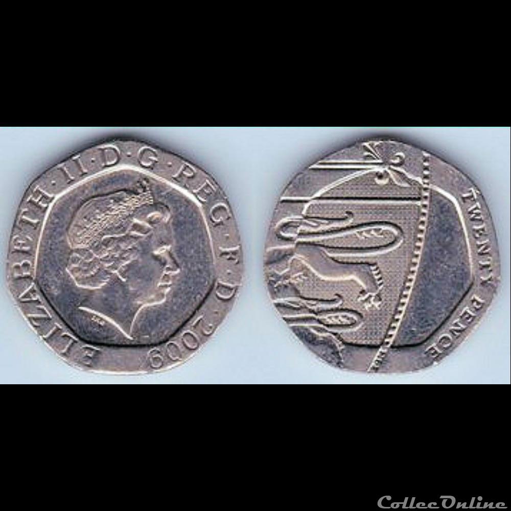 20 pence monnaie monde royaume uni 20 pence