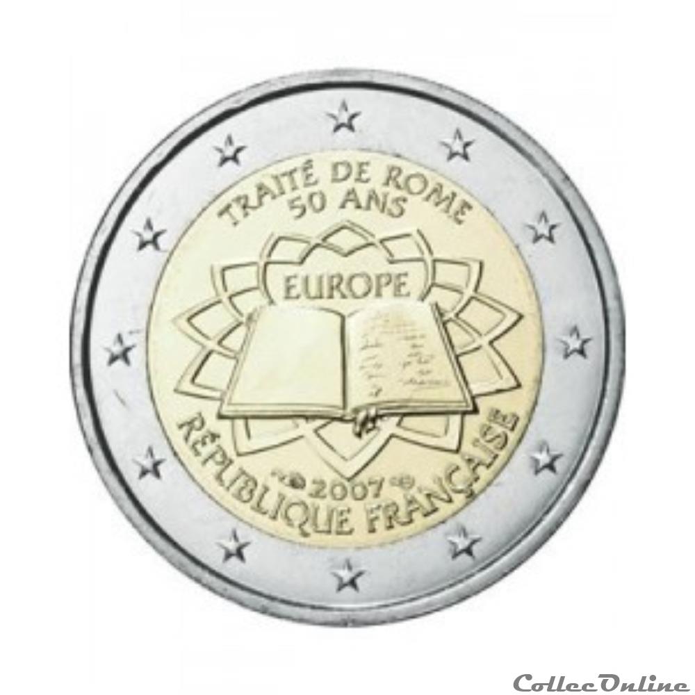 monnaie euro france traite de rome 50 ans