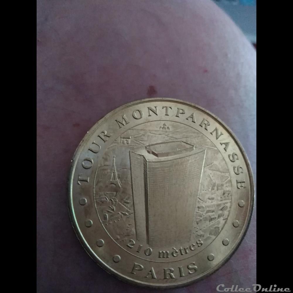 medaille france touristique la tour montparnasse 2015