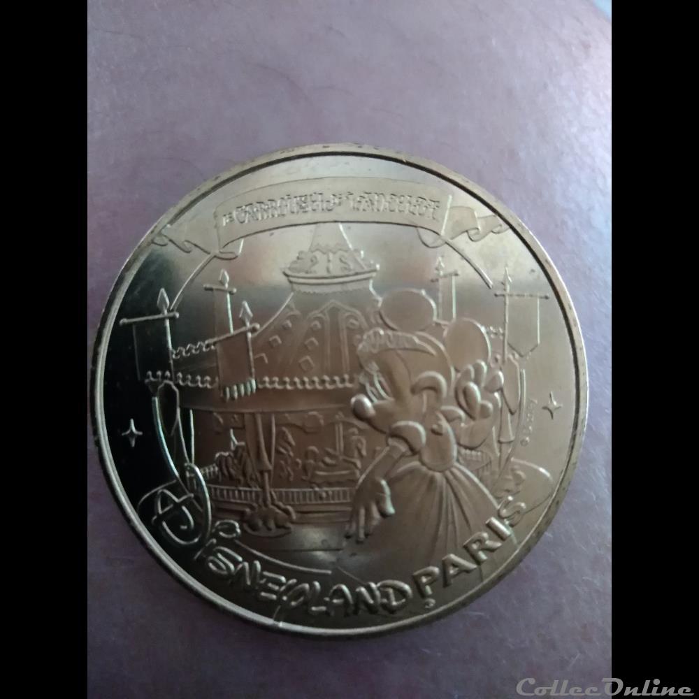 disneyland Paris minnie medaille france luxembourg disneyland paris minnie