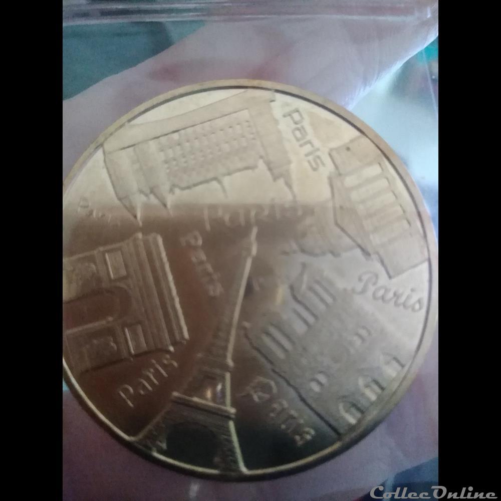 medaille france touristique monuments paris 2017