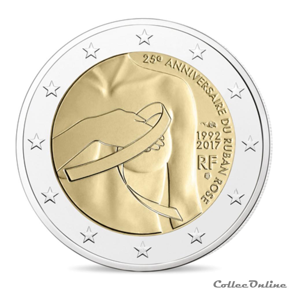 monnaie euro france cancer du sein 2017