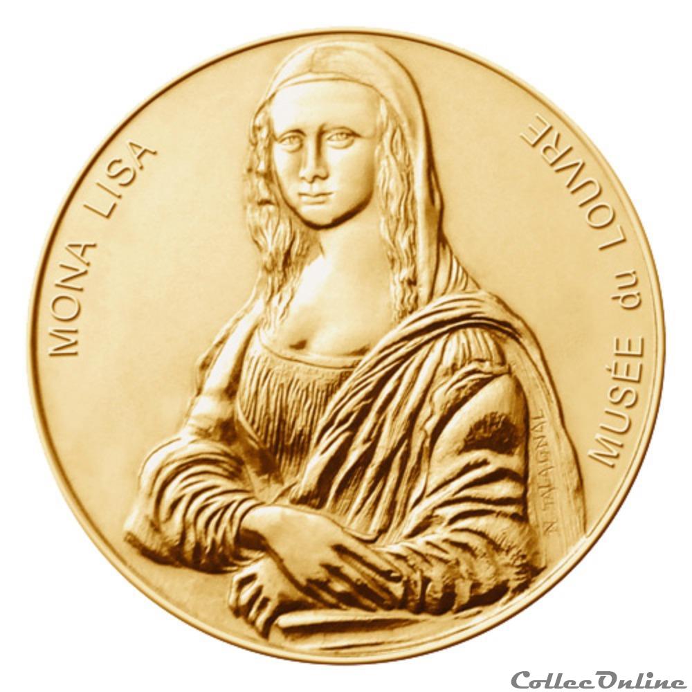 medaille france touristique musee du louvre 2018
