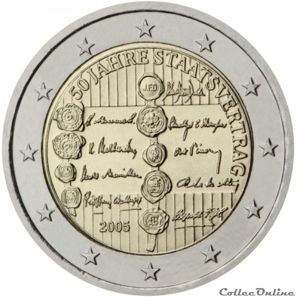 traité d'état 2005 monnaie euro autriche traite etat 2005