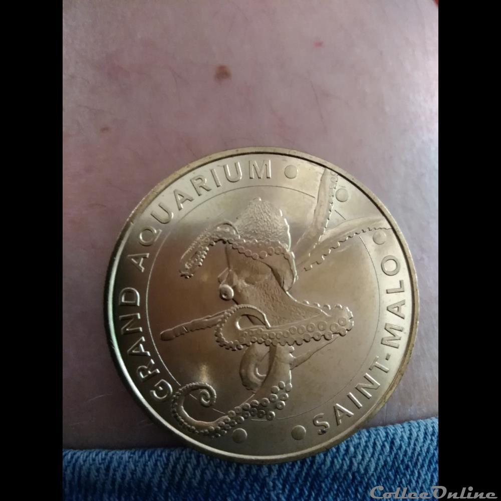 grand aquarium saint malo 'pieuvre' medaille france touristique grand aquarium saint malopieuvr