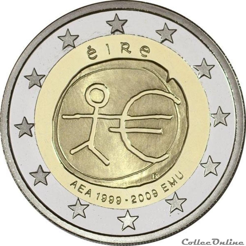 monnaie euro irlande aea 1999 2009
