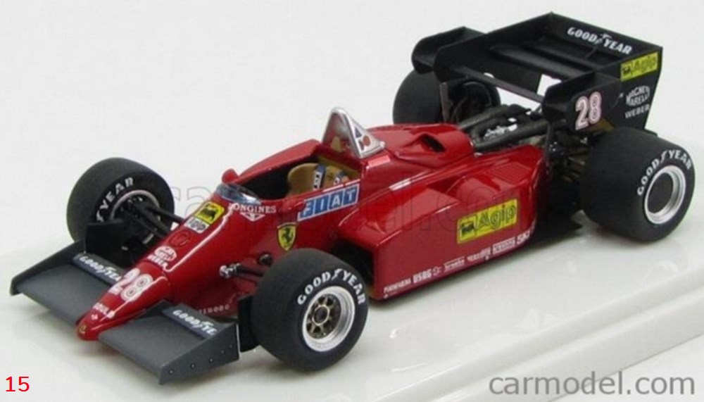 126 C4 N°28 RENE ARNOUX modele reduit voiture ferrari 126 c4 n 28 rene arnoux