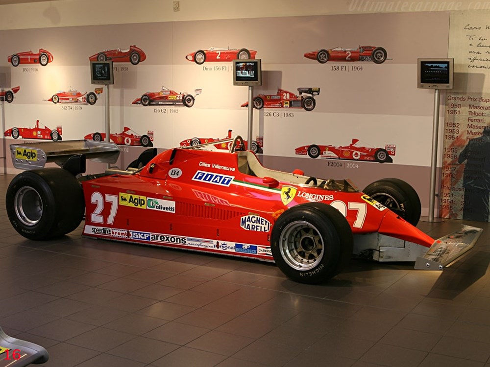 126 CK N°27 F1 GP MONACO modele reduit voiture ferrari 126 ck n 27 f1 gp monaco