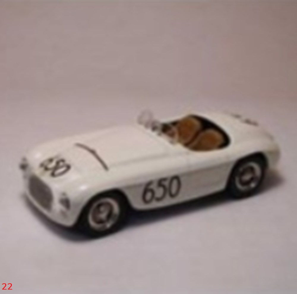 166 MM SPIDER N°650 modele reduit voiture ferrari 166 mm spider n 650