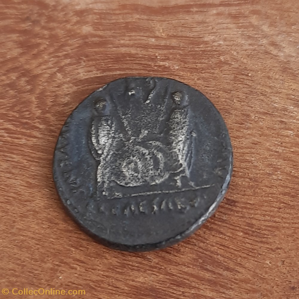 Auguste A/ Tete lauree a d R/Caius et Lucius -2+12 D17.8 P 3.41 RCV1597 RIC208 C46 monnaie antique av jc ap romaine republicaine imperiale auguste a tete lauree a d r caius et lucius 2 12 d17 8 p 3 41 rcv1597 ric208 c46