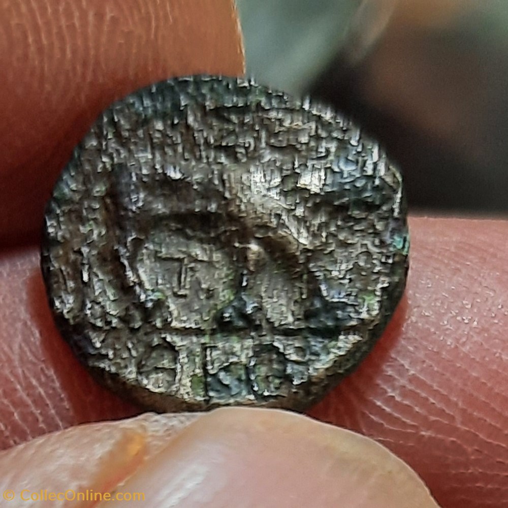 Marseille Drachme fourree A/Buste Artemi a d R / Lion a d -90-50 D14.9 P2.07g Feugere DRM55-32 monnaies antiquite av jc ap gauloises marseille drachme fourree a buste artemi a d r lion a d 90 50 d14 9 p2 07g feugere drm55 32